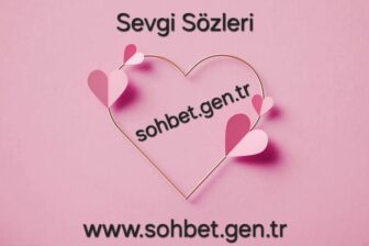 Sevgi Sözleri